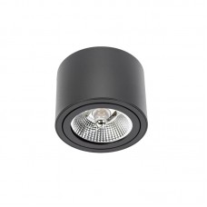 Svetilka stropna LED ready CHLOE AR111 GU10 IP20 okrogla gibljiva črna