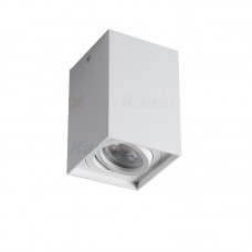 Svetilka stropna LED ready GORD XS DLP-50-B GU10 bela