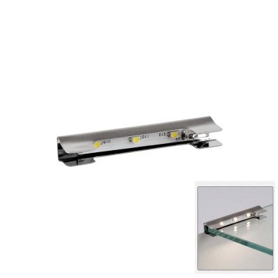 LED svetilka za stekleno polico METAL CLIP 0,25W 4000K, mini konektor - DLP