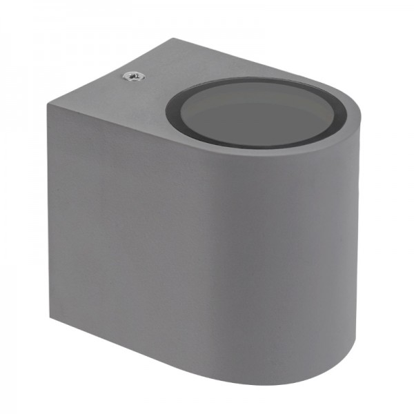 Svetilka za fasade LED ready PARETE 1xGU10 siva IP54