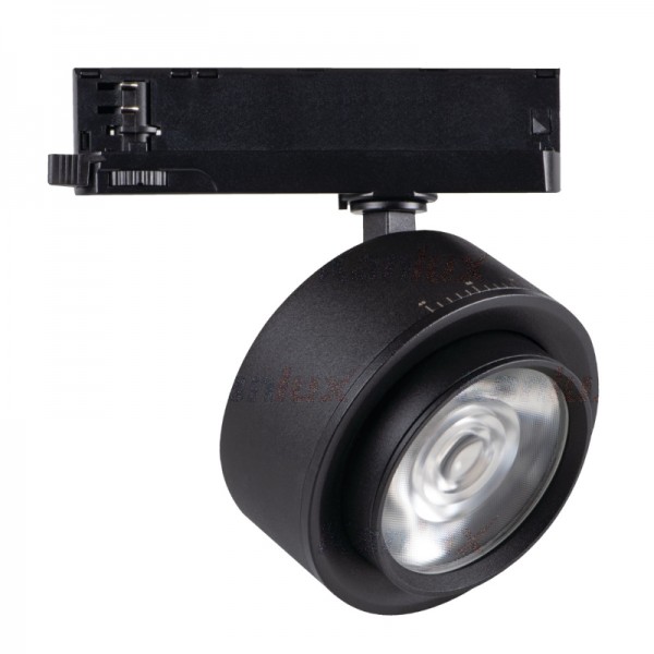 Tračni Reflektor LED BTL 28W 2800lm 3000K 15-45° CRI90 črn