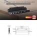 LED magnetna svetilka 48V 6W 440lm 2770-6500K DIMM/CCT/RGB GRIL FOLD pregibna MG5-06F-ZL 2,4GHz + Zigbee 3.0