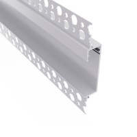 9014 DL alu LED profil DEOLINE C PLASTER 3m, ALU brez pokrova