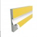 9014 DL alu LED profil DEOLINE J PLASTER 2m, ALU brez pokrova 9014 DL alu LED profil DEOLINE J PLASTER 2m, ALU brez pokrova
