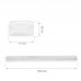 Svetilka LED linijska/viseča 40W 4600lm 4000K LIMEA PRISMATICA bela 1200mm IP44