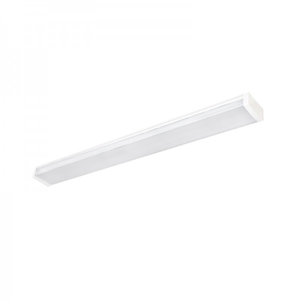 Svetilka LED linijska/viseča 40W 4600lm 4000K LIMEA PRISMATICA bela 1200mm IP44