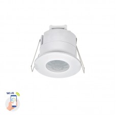 Senzor gibanja SMART vgradni PIR 360° 6m WiFi/BT 230V 1,2KW IP20