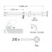 LED trak COB 5m 12V 14W RGB IP20 PL PREMIUM 10mm/31,25mm 252 LED/m (0,5m=7W)
