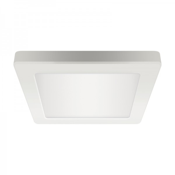 Svetilka nadgradna LED panel 18W 1840lm CCT (3000/4000/6000K) OLGA SQ bela