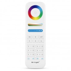 LED daljinski upravljalnik RGB + CCT F089S 6 con bel