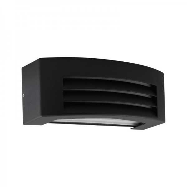 Svetilka za fasade LED ready CORSO E27 RAL7021 ČRNA IP54
