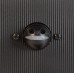Svetilka stoječa - stebriček LED-Ready MALIBU E27 SQ 60cm s senzorjem ČRN RAL9011 90x90mm