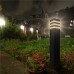 Svetilka stoječa - stebriček LED-Ready MALIBU E27 SQ 60cm ČRN RAL9011 90x90mm