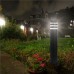 Svetilka stoječa - stebriček LED-Ready MALIBU E27 RO 60cm ČRN RAL9011 Ø108mm