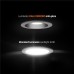 Svetilka vgradna gibljiva LED ready FIALE COMFORT ANTI GLARE GU10 RO bela/srebrna