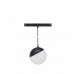 LED magnetna svetilka viseča 48V 550lm 3000K GLOBE 100/850 črna