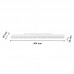 LED magnetna svetilka 48V 22W 2250lm 3000K GRID-L YS bela