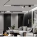 LED magnetna svetilka 48V 22W 2250lm 3000K GRID-L YS bela