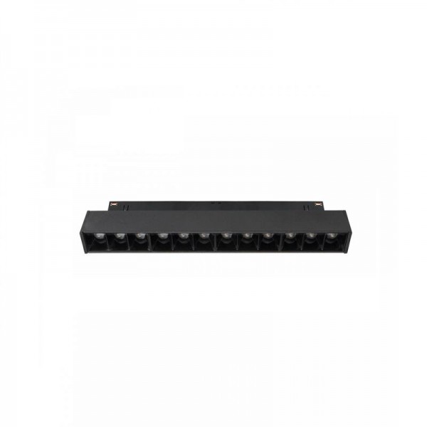 LED magnetna svetilka 48V 12W 1200lm 3000K GRID-S YS črna