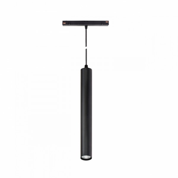 LED magnetna svetilka viseča 48V 12W 1128lm 3000K TUBE črna LED magnetna svetilka viseča 48V 12W 1128lm 3000K TUBE črna