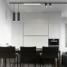 LED magnetna svetilka 48V 22W 2300lm 3000K LINELIGHT-L YS črna