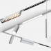 LED magnetna svetilka 48V 17W 1800lm 3000K LINELIGHT-M YS bela
