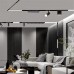 LED magnetna svetilka 48V 8W 980lm 3000K LINELIGHT-S YS črna