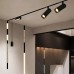 LED magnetni reflektor 48V 10W 960lm 3000K SPOT-M črn