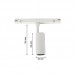 LED magnetni reflektor 48V 6W 555lm 3000K SPOT-S bel