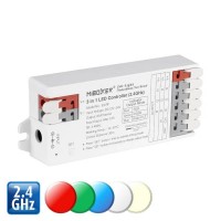 LED krmilnik 3v1 12-24V 12A RGB/RGBW/RGB+CCT E3-RF RF 2,4GHz univerzalni Q konekt