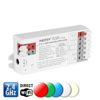 LED krmilnik 3v1 12-24V 12A RGB/RGBW/RGB+CCT E3-WR RF 2,4GHz + WiFi univerzalni Q konekt