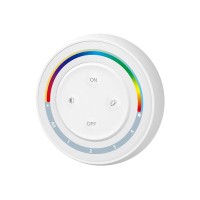 LED daljinski upravljalnik stenski z magnetom Rainbow RGB + CCT S2W+ 4 cone bel