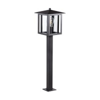 Svetilka stoječa - stebriček LED-Ready SELTO 80 B E27 IP44 črn