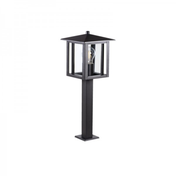 Svetilka stoječa - stebriček LED-Ready SELTO 50 B E27 IP44 črn