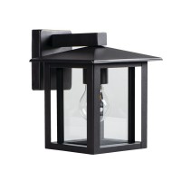 Svetilka za fasade LED-Ready SELTO EL 23 B E27 IP44 črna