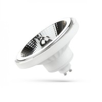 LED žarnica AR111 GU10 230V 10W 800lm SMD 20° WW BELA F