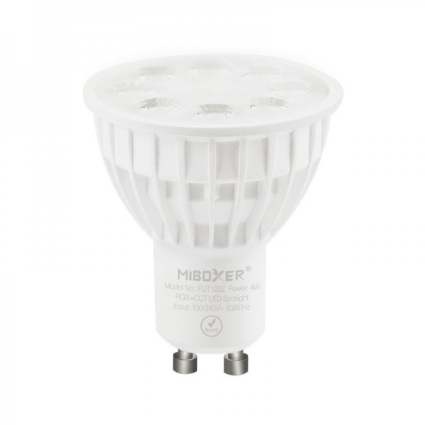 Smart LED žarnica 4W GU10 RGB+CCT spotlight 320lm (Zigbee 3.0 + 2.4G)