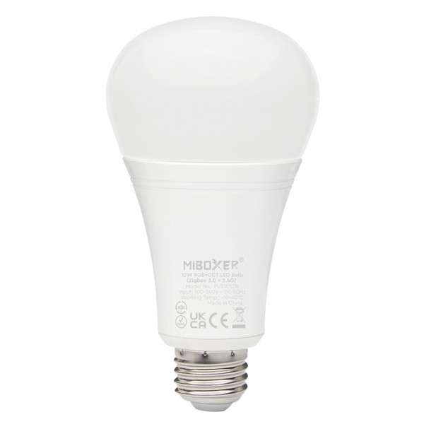 Smart LED žarnica 12W RGB+CCT 1100lm (Zigbee 3.0 + 2.4G)