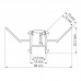 5622/2 DL alu LED profil KERAMIK LINE W 2m kotni s pokrovom