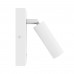 Svetilka stenska s stikalom LED ready MADARA SLIM SQ GU10/MR11 bela