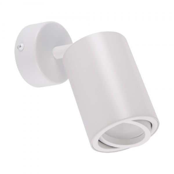 Svetilka stropna/stenska LED ready LED BEMOL SPT GU10 bela