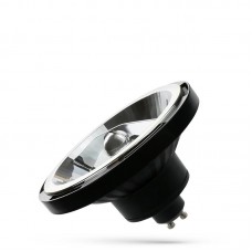 LED žarnica AR111 GU10 230V 12W SMD 45° NW ČRNA
