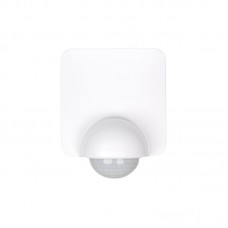 Senzor gibanja stenski/kotni PIR 360° 1200W/180W LED 8m IP54 bel SENSQUARE-W