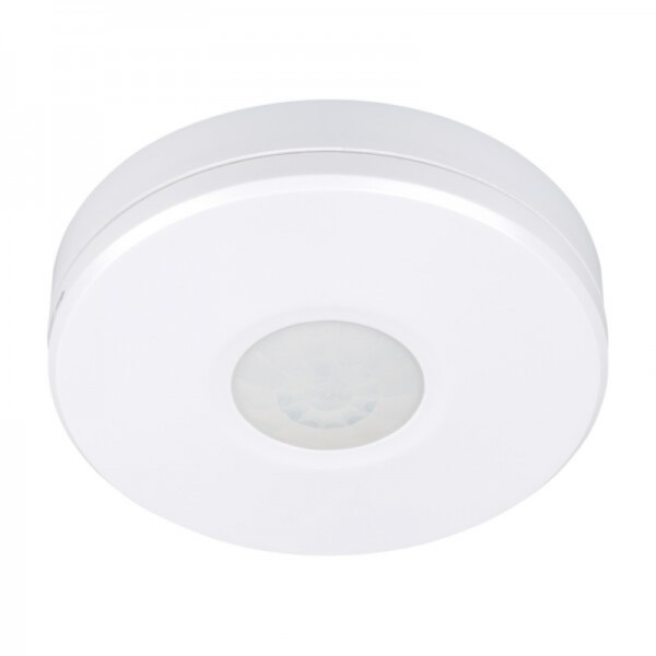 Senzor gibanja stropni PIR 360° 2000W/300W LED 4m IP65 bel ZONA MINI WT