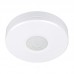 Senzor gibanja stropni PIR 360° 2000W/300W LED 4m IP65 bel ZONA MINI WT