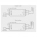 LED krmilnik 2v1 12-48V DIMM+CCT PR2 20A-20A/CH 2,4G+PUSH