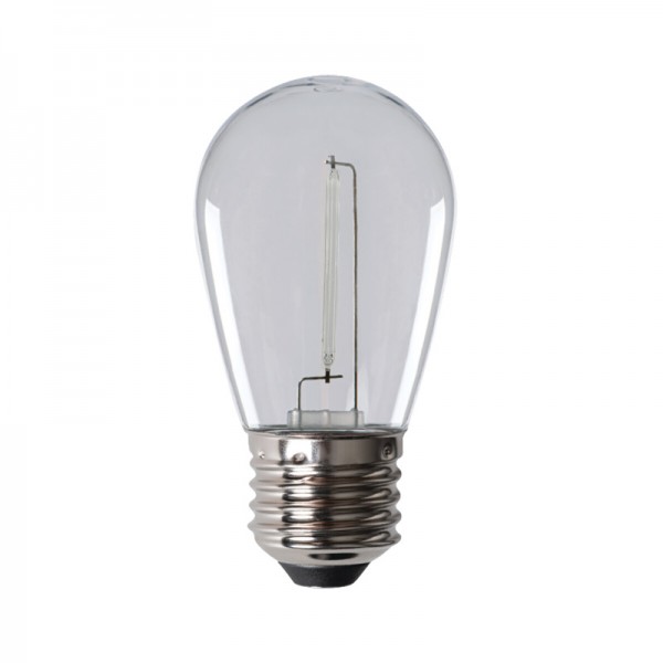 LED žarnica ST45 LED 0,9W 8lm E27 modra