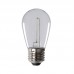 LED žarnica ST45 LED 0,9W 8lm E27 modra