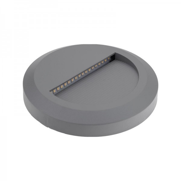 Svetilka nadgradna LEDSTEP RO SIVA 2W 3000K AC220-240V IP65