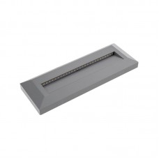 Svetilka nadgradna LEDSTEP PRAVOKOTNA SIVA 3W 3000K 100LM AC220-240V IP65